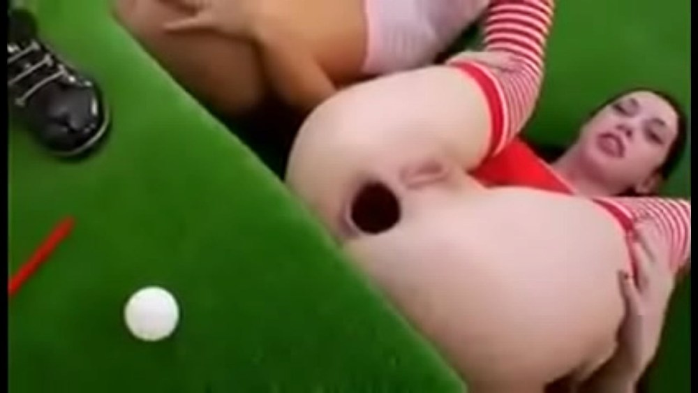Бильярдный шар в попку