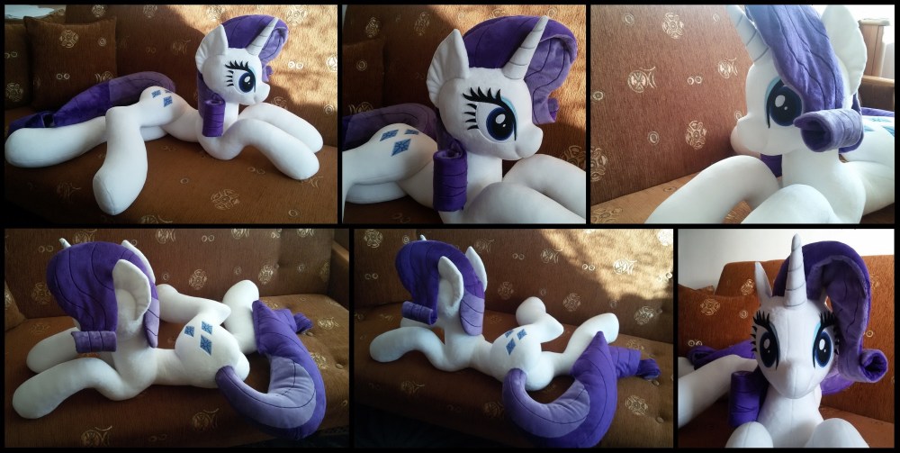 My little Pony плюшевая Рарити