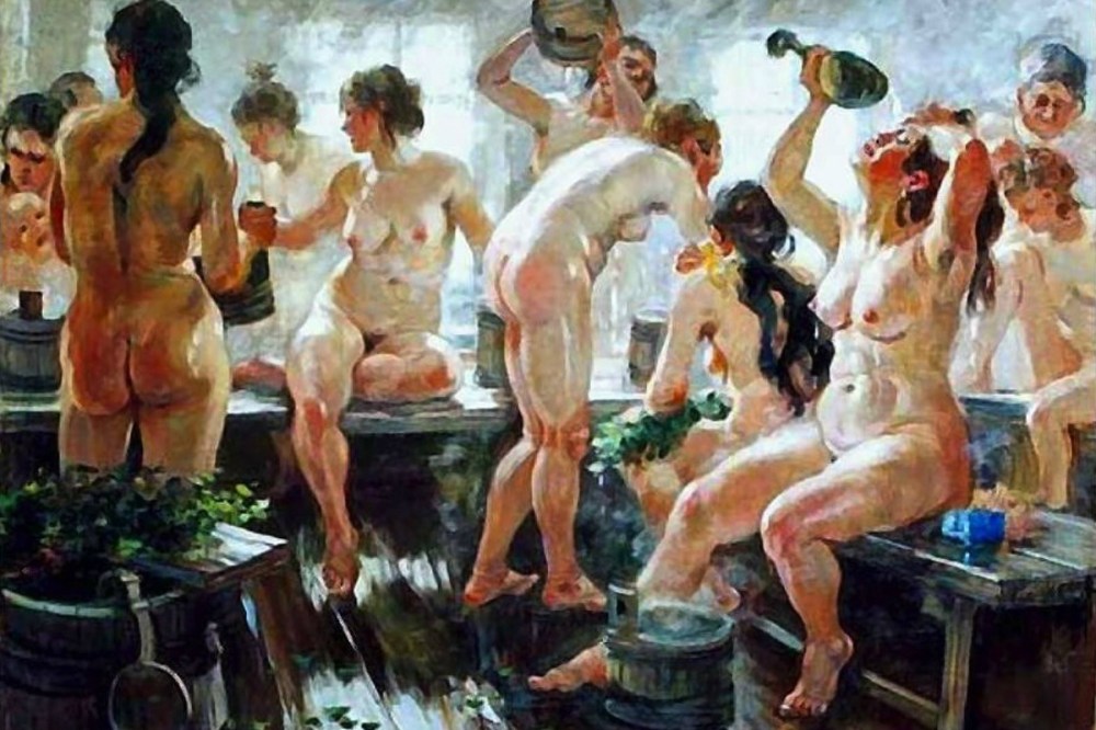 Герасимов художник derevenskaya banya