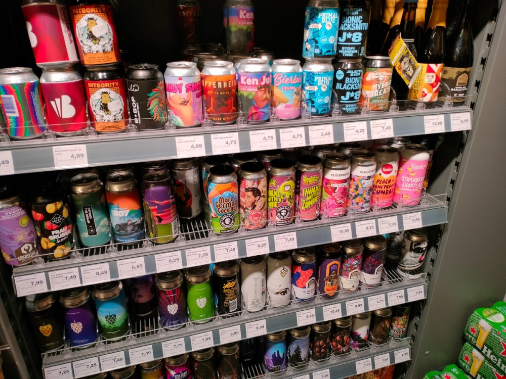 Craft beer brewery