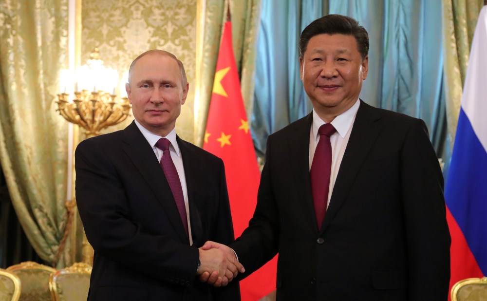 Путин и си цзиньпин