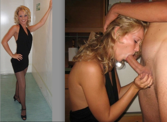 Before after blowjob wife Любительское