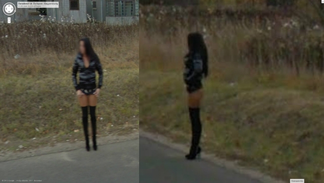Ночные бабочки на трассе голые