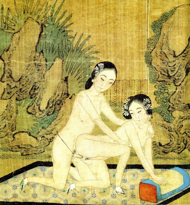 Китайские эротические фрески