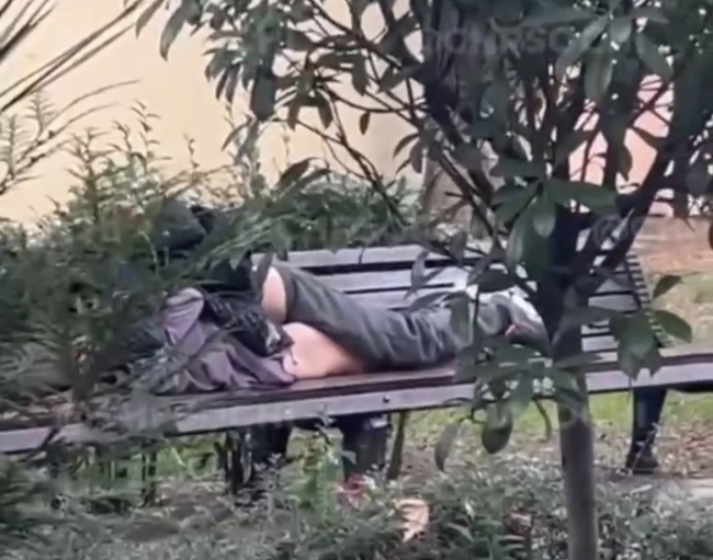 Бомжи в сочи