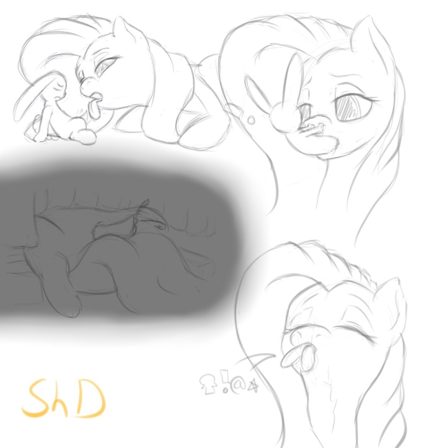 Mlp флаттершай cock vore