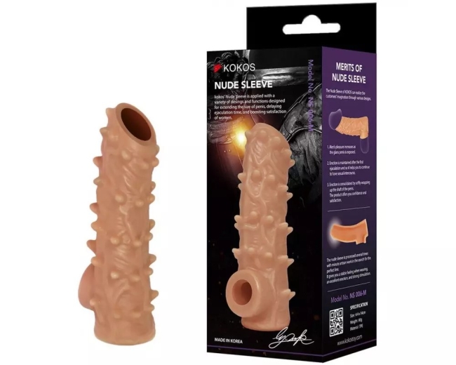 Насадка на член kokos nude sleeve