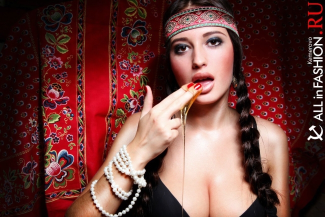 Красивая русская женщина
